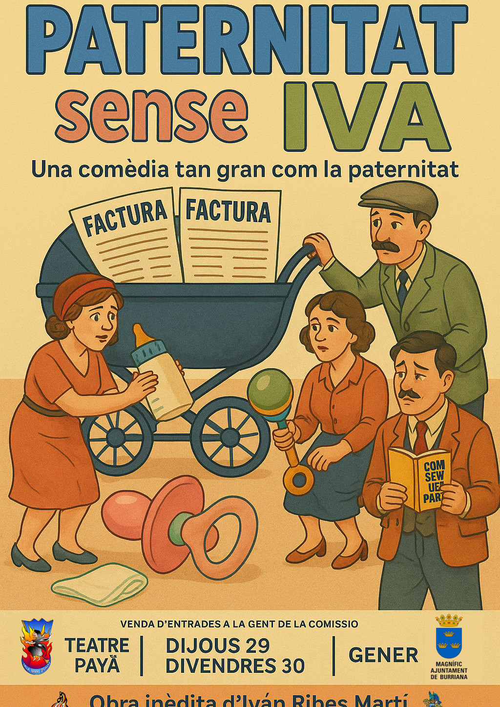 Sainet: Paternitat sense IVA