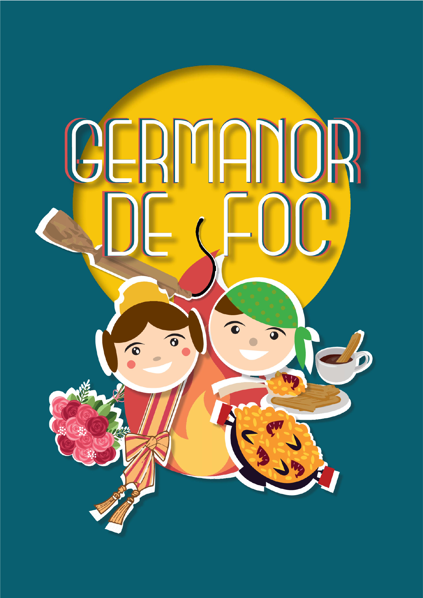 Portada de Germanor de foc