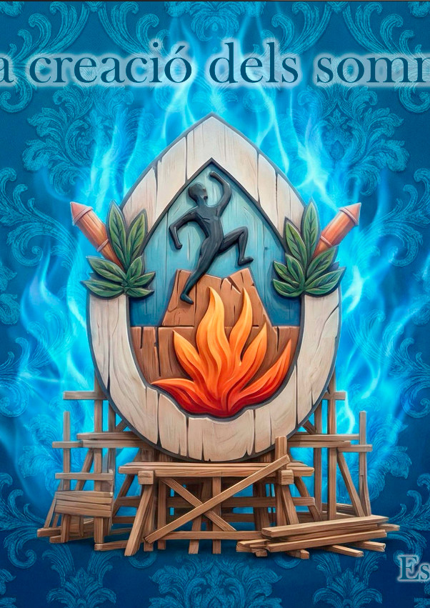 Portada de Llibret Falla Barri l'Escorredor 2026 - La creació dels somnis