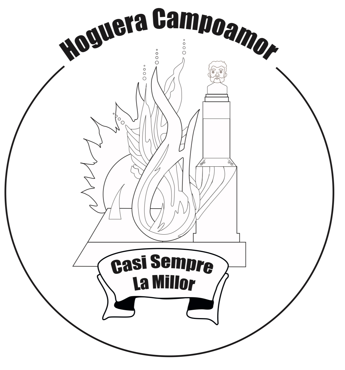 Logo de Hoguera Campoamor