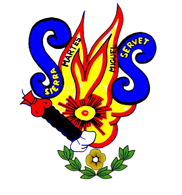 Logo de Falla Sierra Martés Miguel Servet